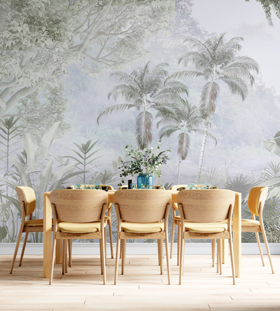 A group of palm trees