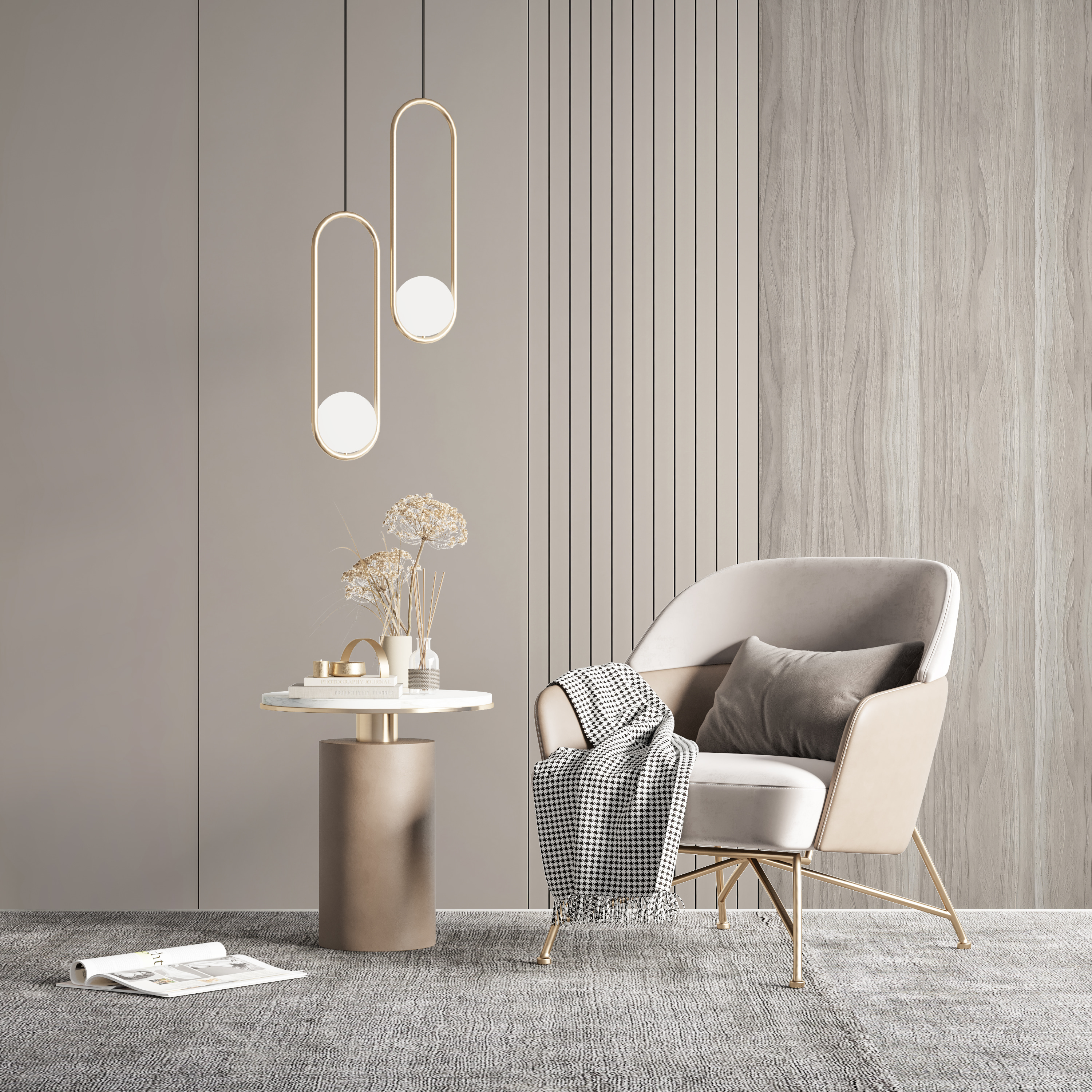 Textured surfaces in neutral tones Textured surfaces in neutral tones