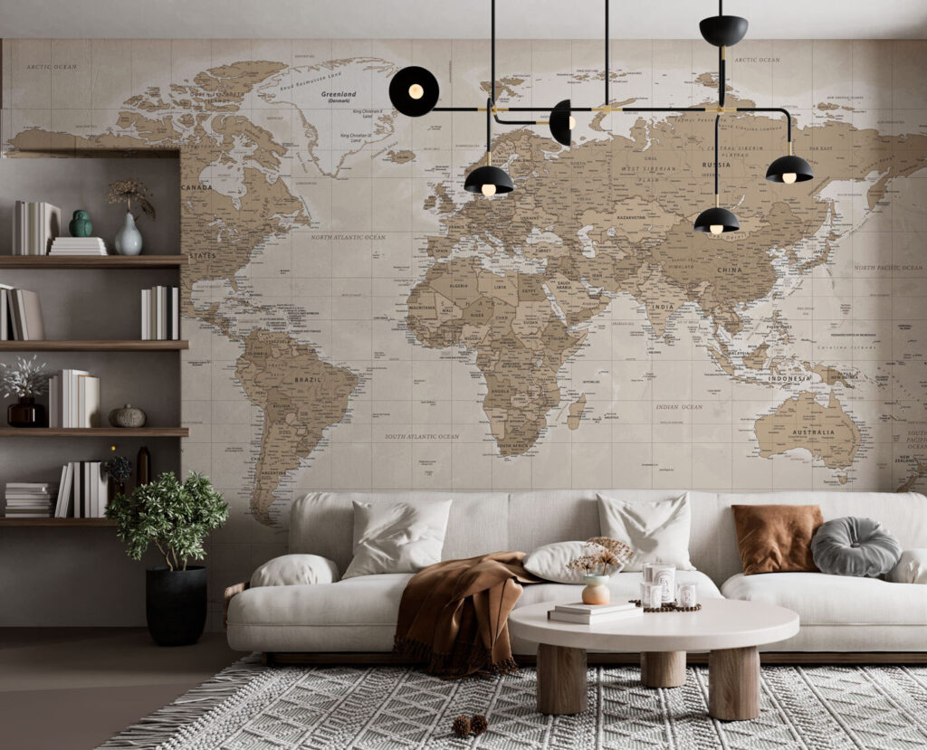 A map of the world A map of the world