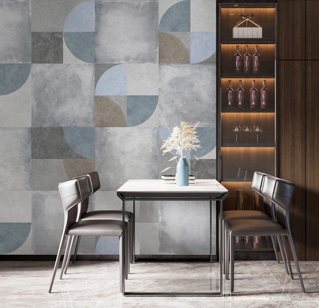 Pattern of geometric shapes Pattern of geometric shapes