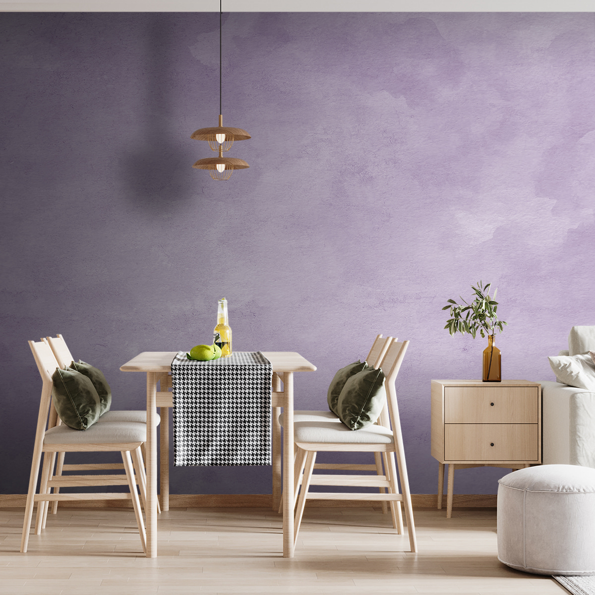 Paarse achtergrond met witte vlekken u97241piq1m - Paarse achtergrond met witte vlekken - tegory