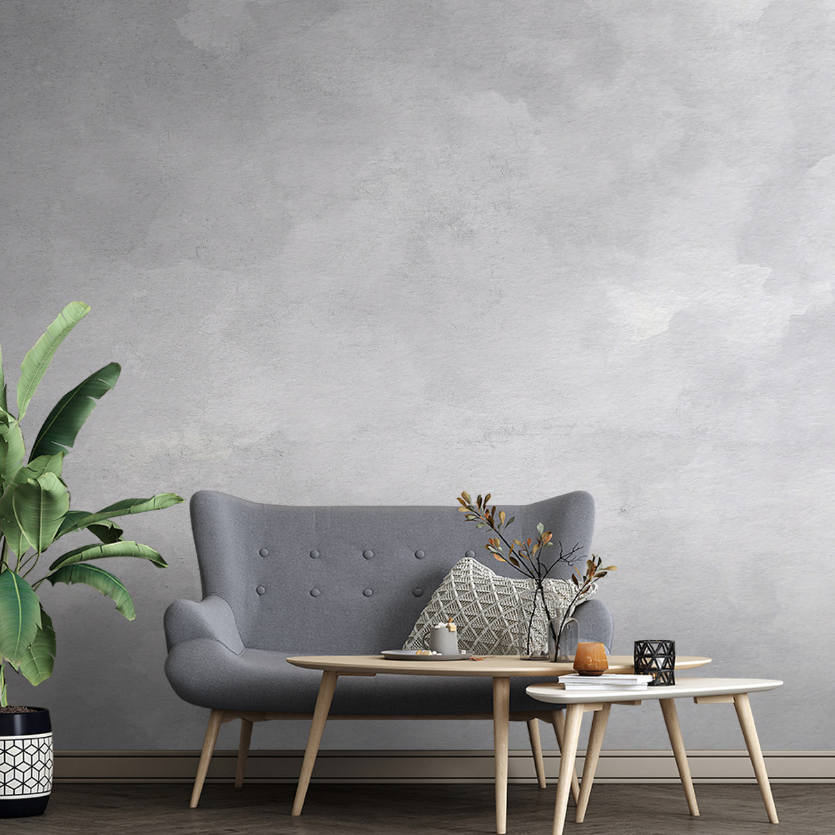 White surface with a lot of clouds