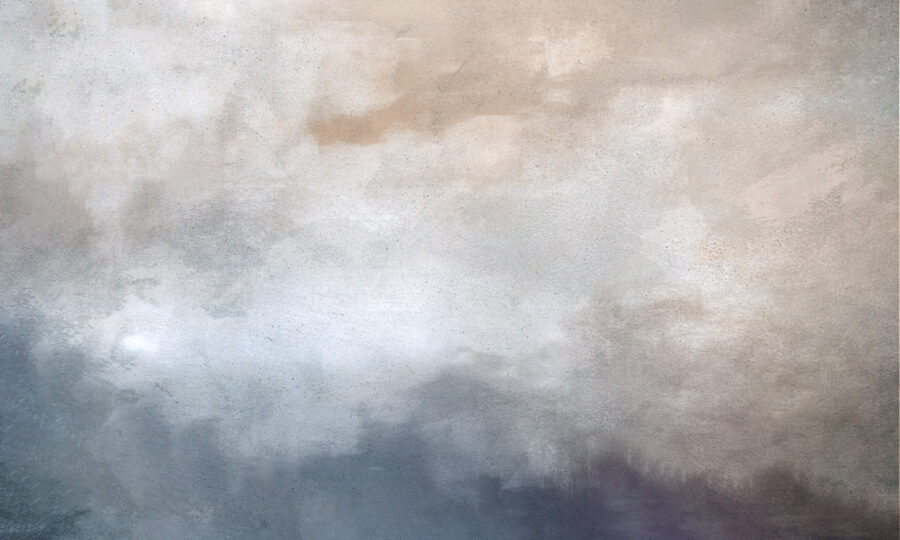Witte en blauwe lucht