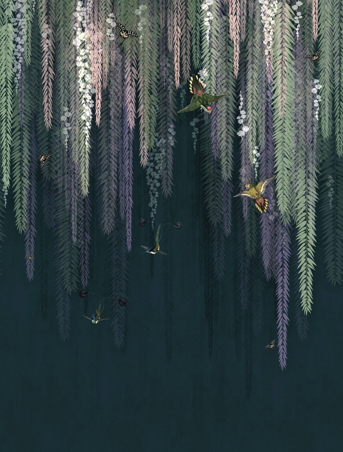 Hummingbirds from a tree Hummingbirds from a tree