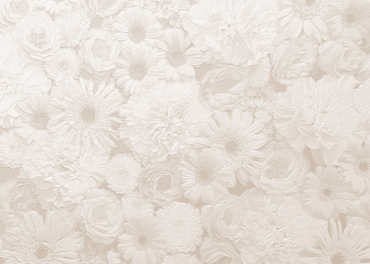 White flower pattern