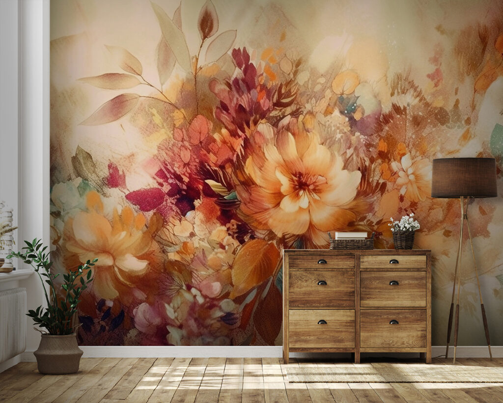 Painting of flowers Painting of flowers