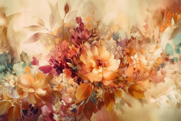 Schilderen van bloemen Schilderen van bloemen
