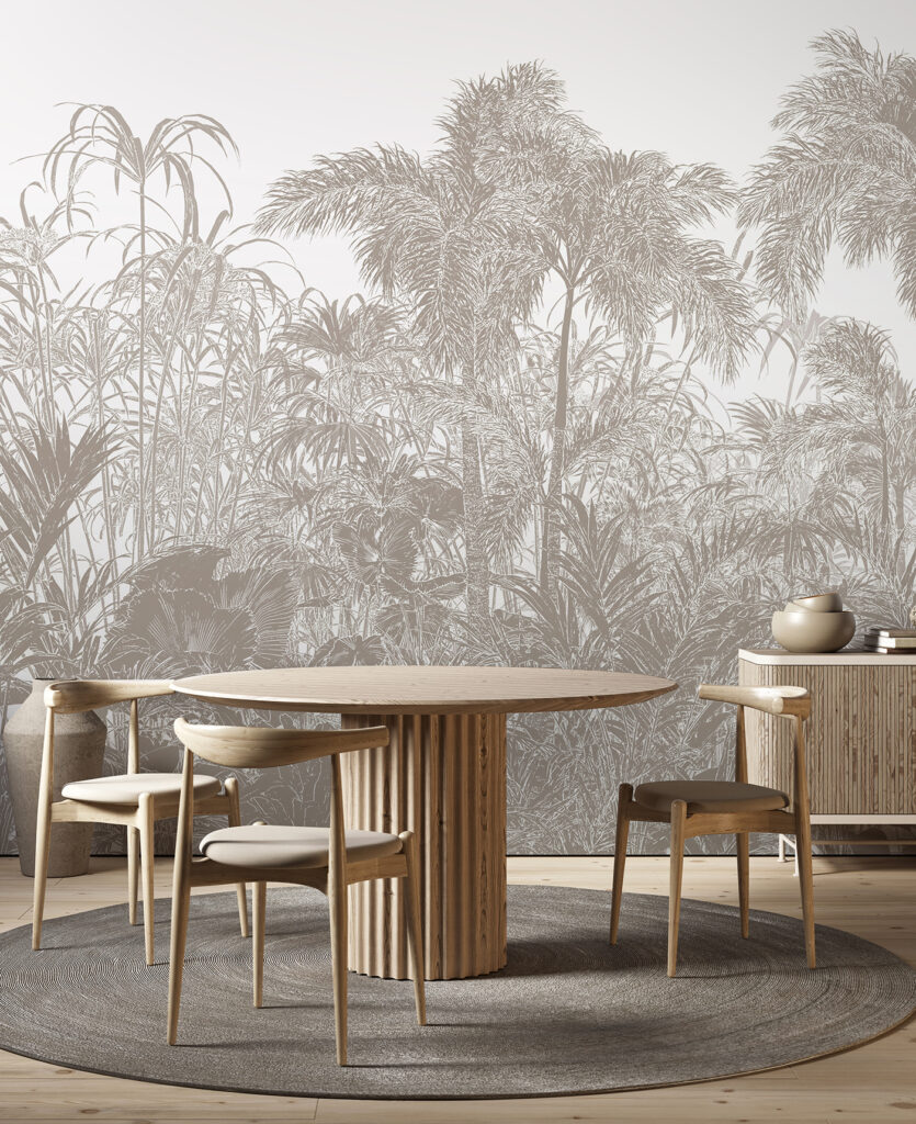 A group of palm trees