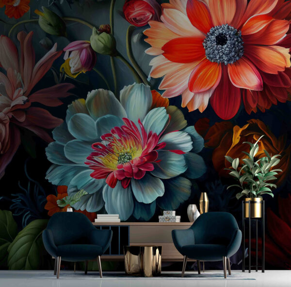 Levendige bloesems in prachtige kleuren Levendige bloesems in prachtige kleuren