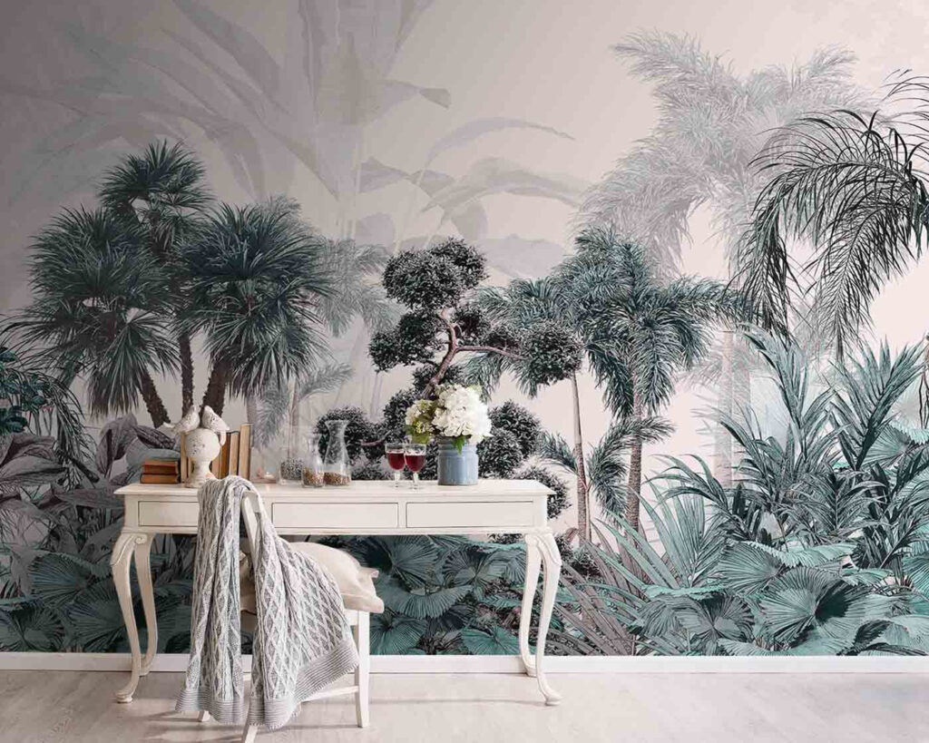 Group of trees and plants Group of trees and plants