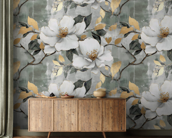 Delicate bloemen tegen een gedempte achtergrond Delicate bloemen tegen een gedempte achtergrond