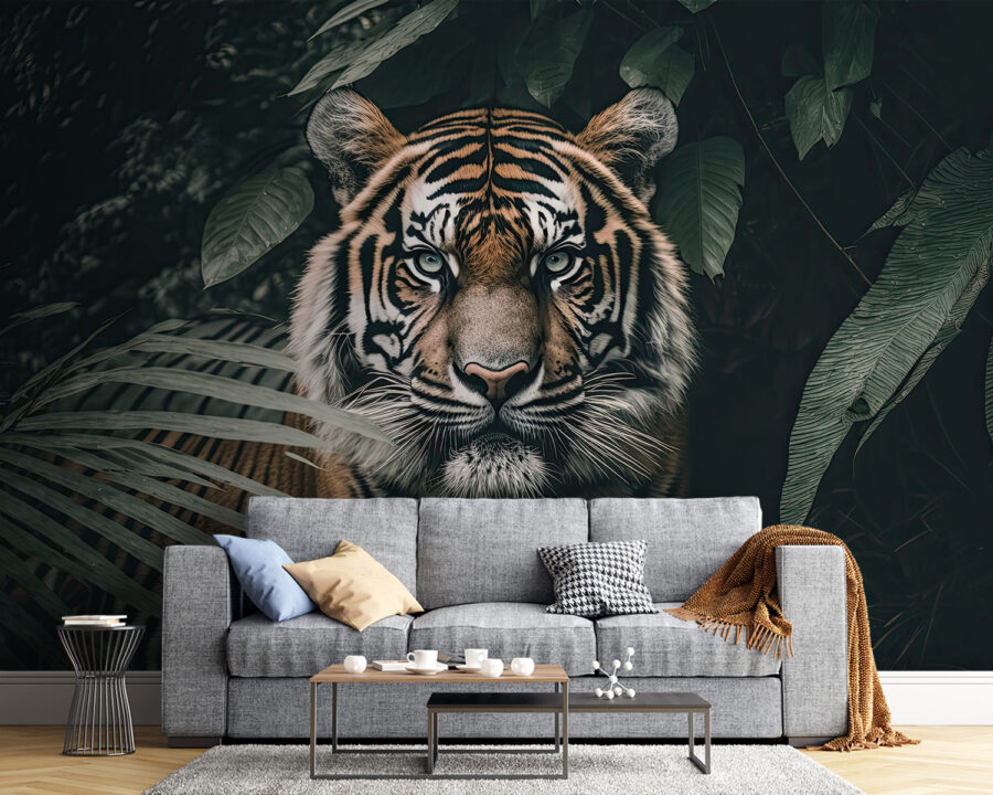 Tijger in de jungle