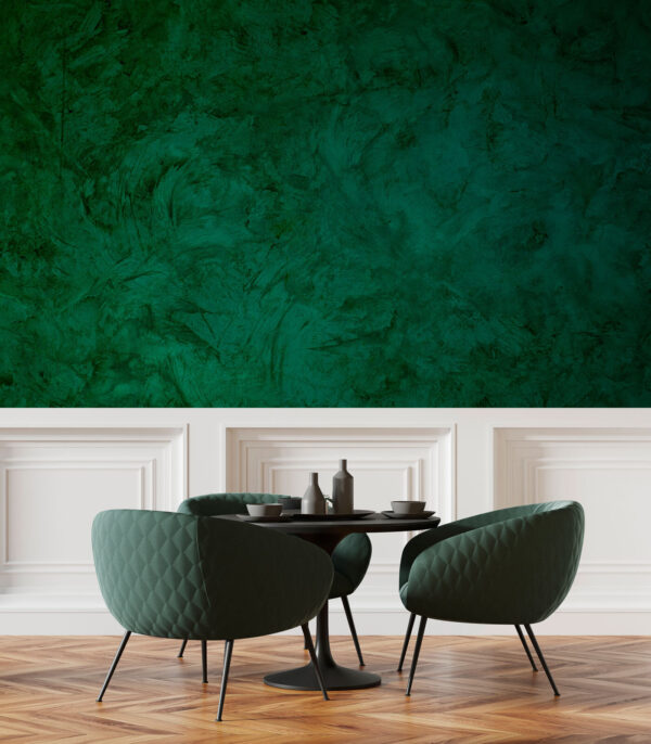 Groene muur met ruw oppervlak Groene muur met ruw oppervlak