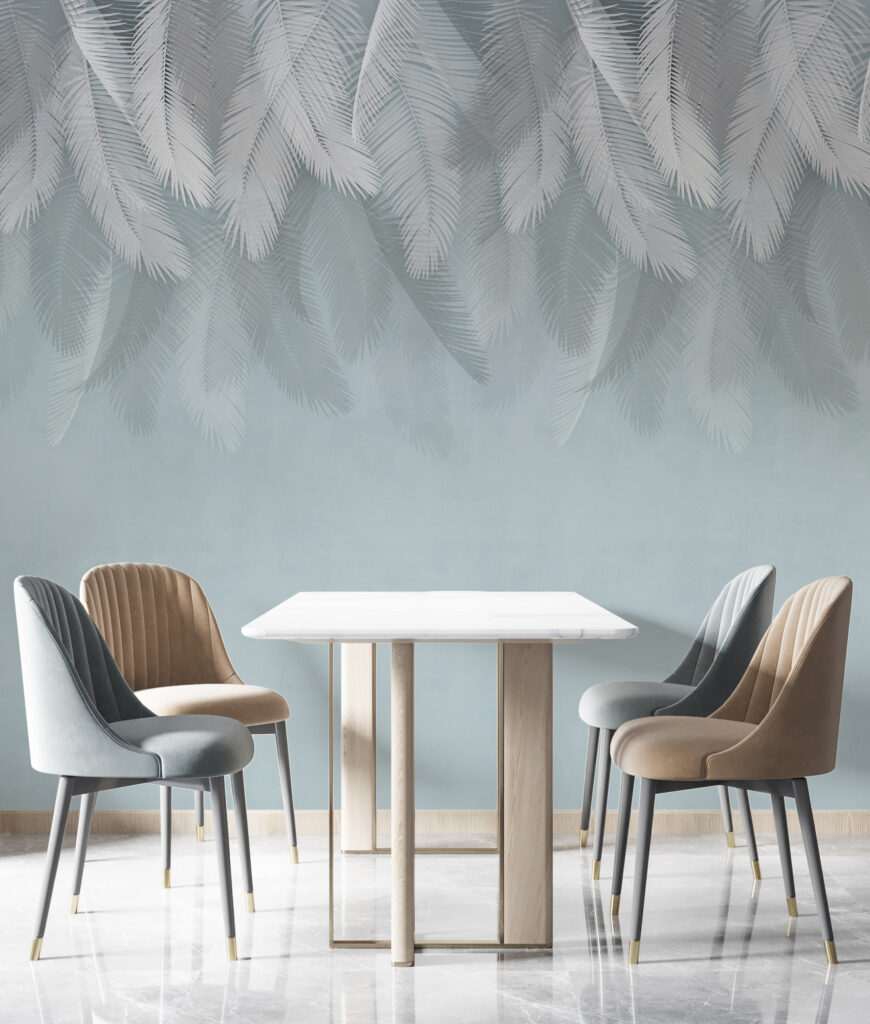 Witte veren op een blauwe achtergrond u94466piq1 870x1024 - Witte veren op een blauwe achtergrond - tegory