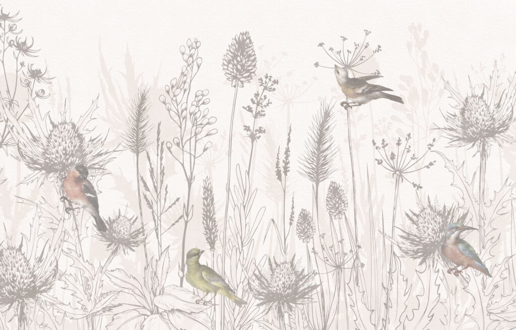 Tekenen van vogels en planten Tekenen van vogels en planten