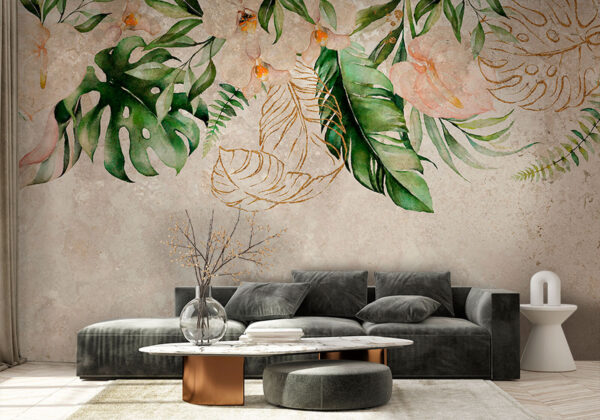 Elegant botanisch ontwerp met zachte tinten. Elegant botanisch ontwerp met zachte tinten.