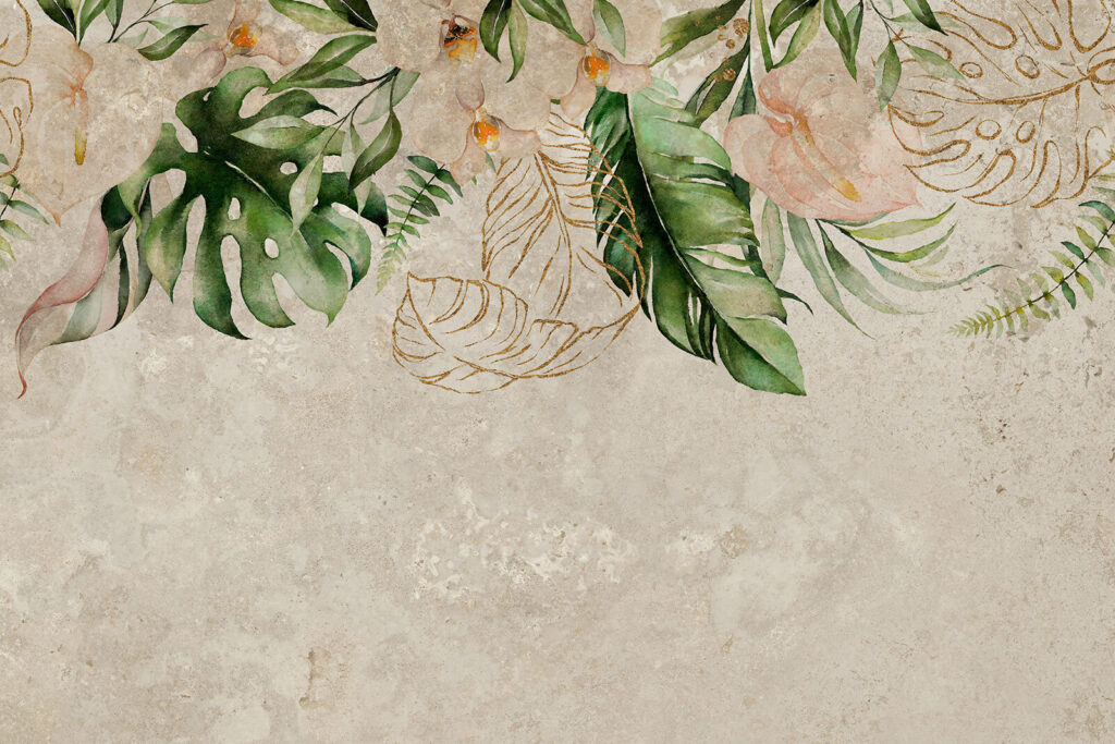 Elegant botanisch ontwerp met zachte tinten. Elegant botanisch ontwerp met zachte tinten.