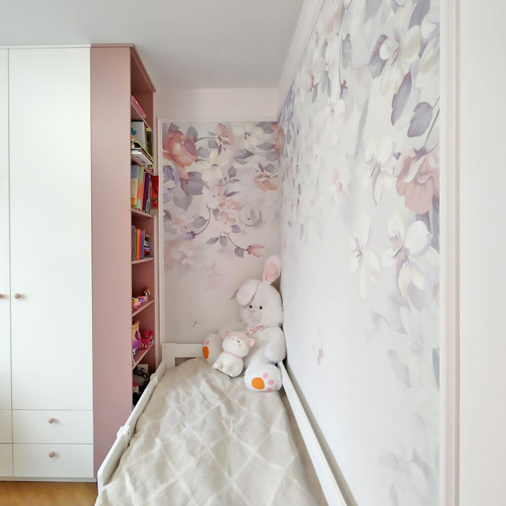 Floral pattern with butterflies Floral pattern with butterflies