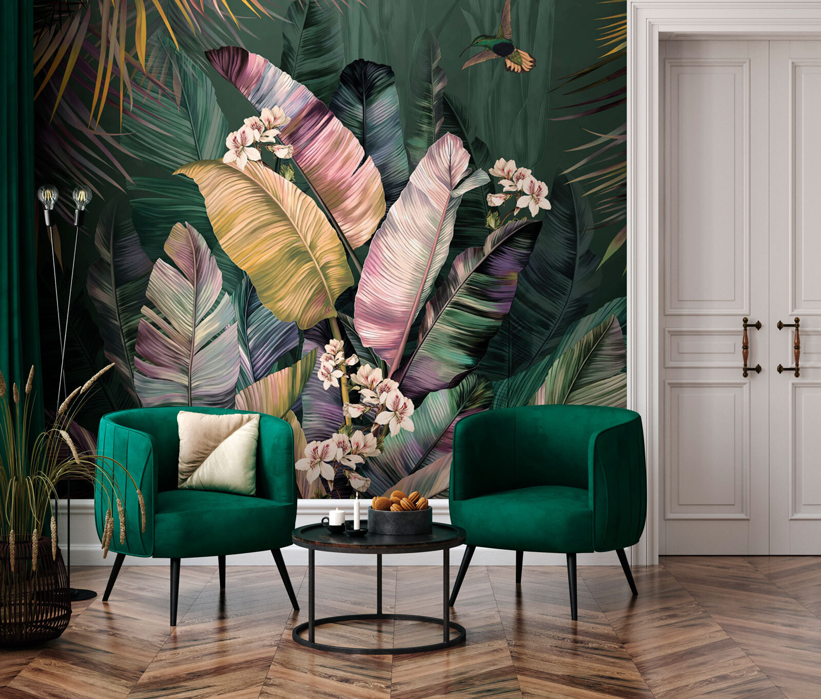 Painting of a tropical plant Painting of a tropical plant