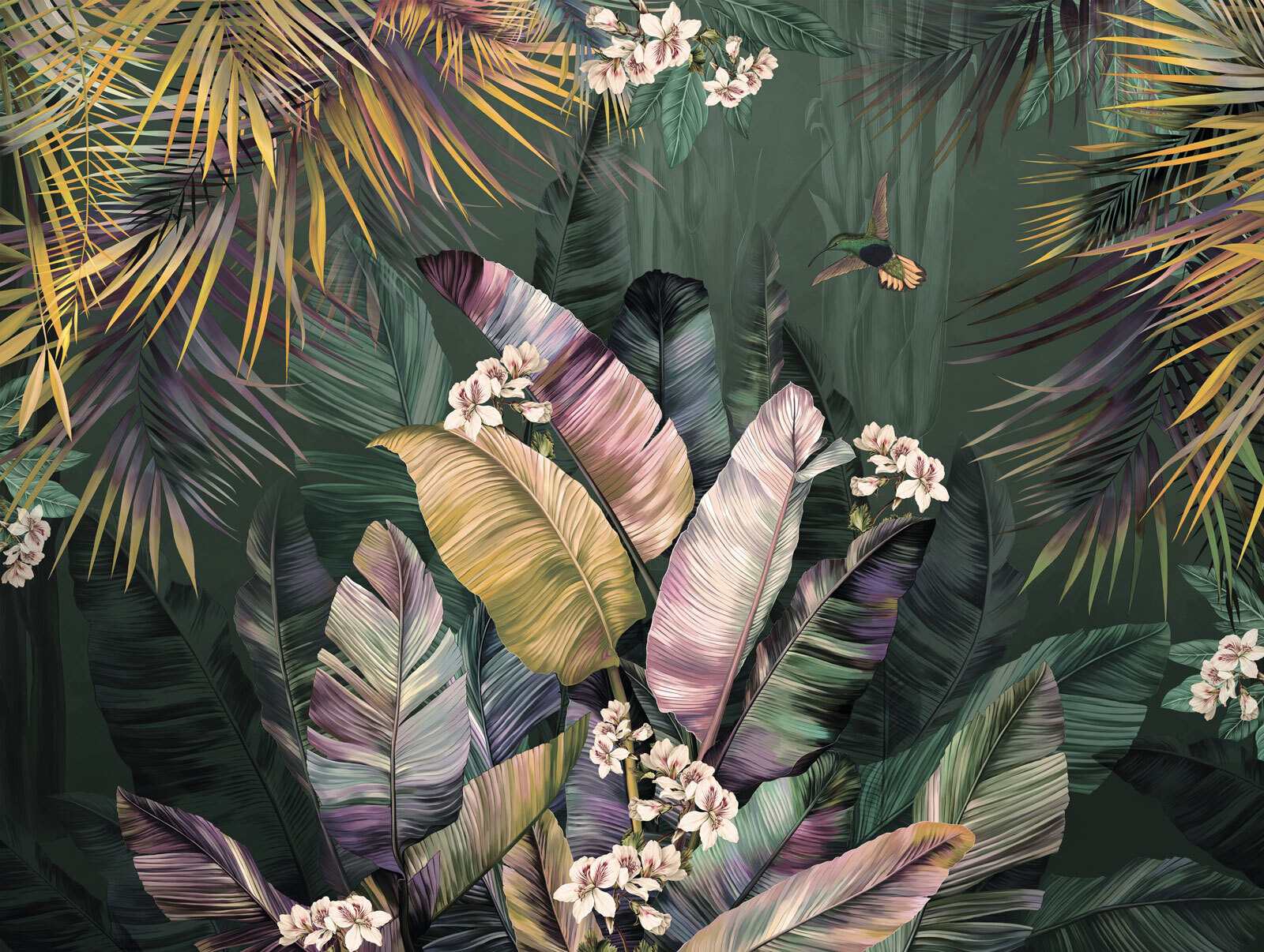 Painting of a tropical plant Painting of a tropical plant