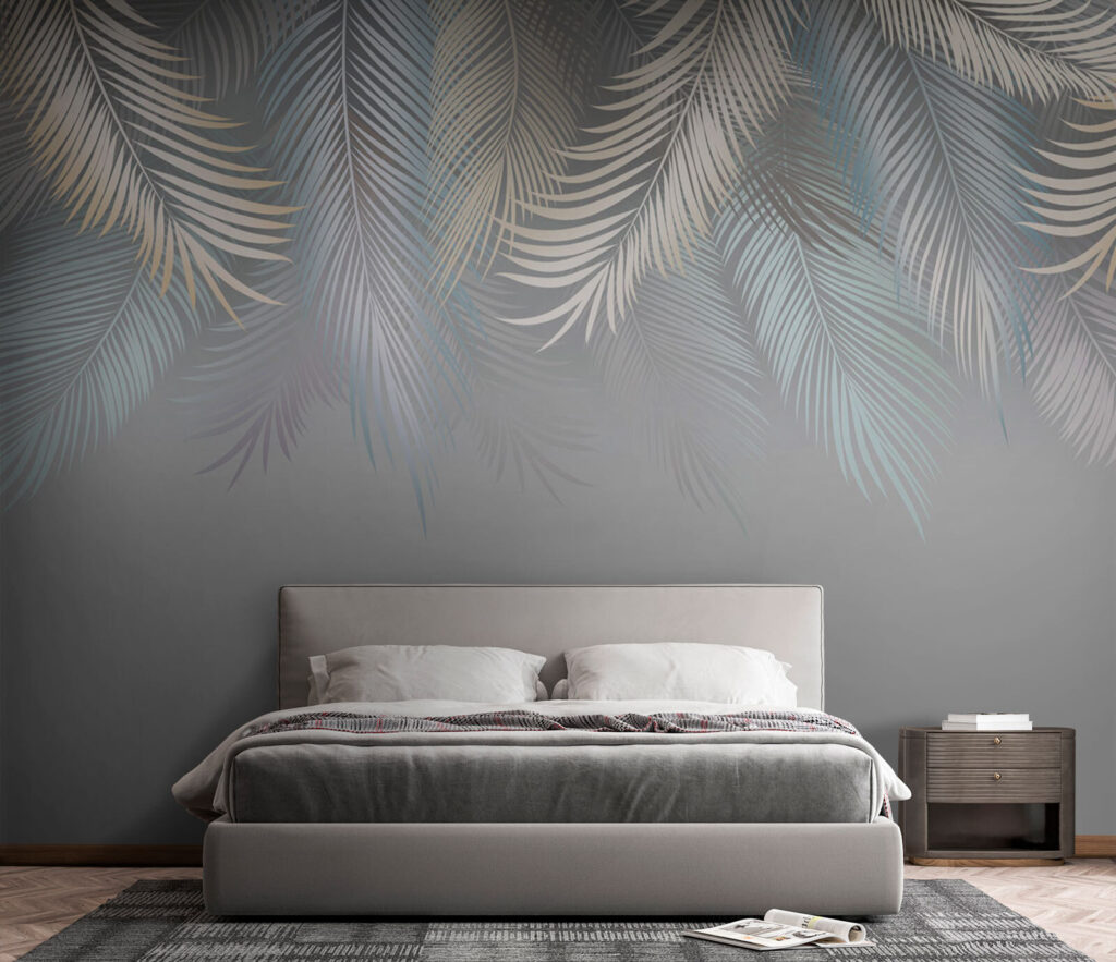 Elegant leaves on a soft background Elegant leaves on a soft background