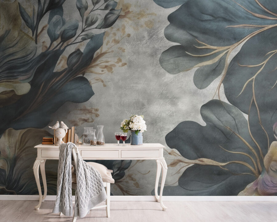 Elegant bloemendesign met zachte tinten.
