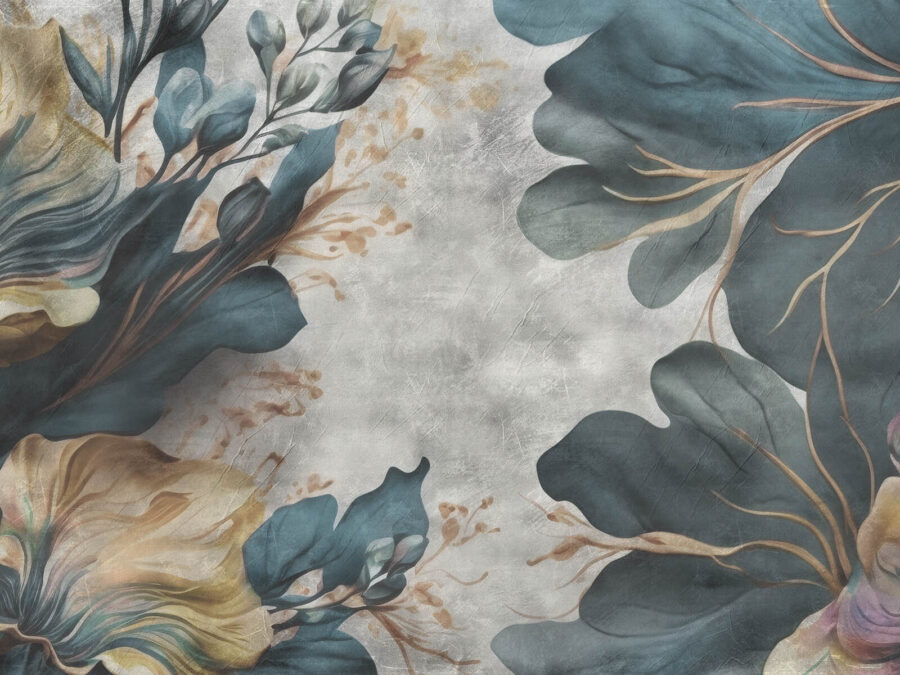 Elegant bloemendesign met zachte tinten.