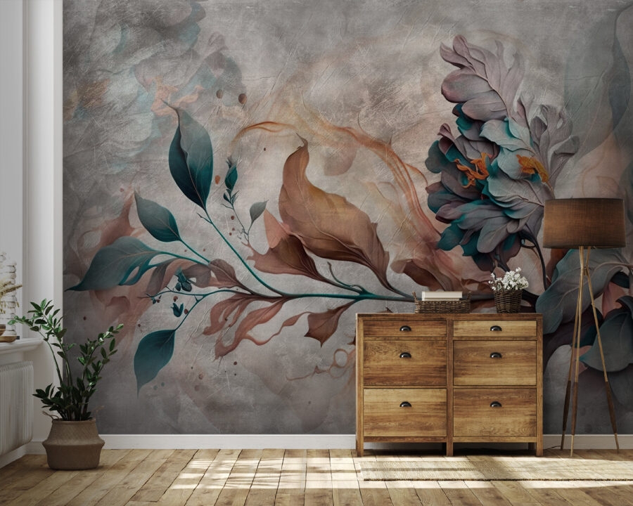 Schilderij van een bloem