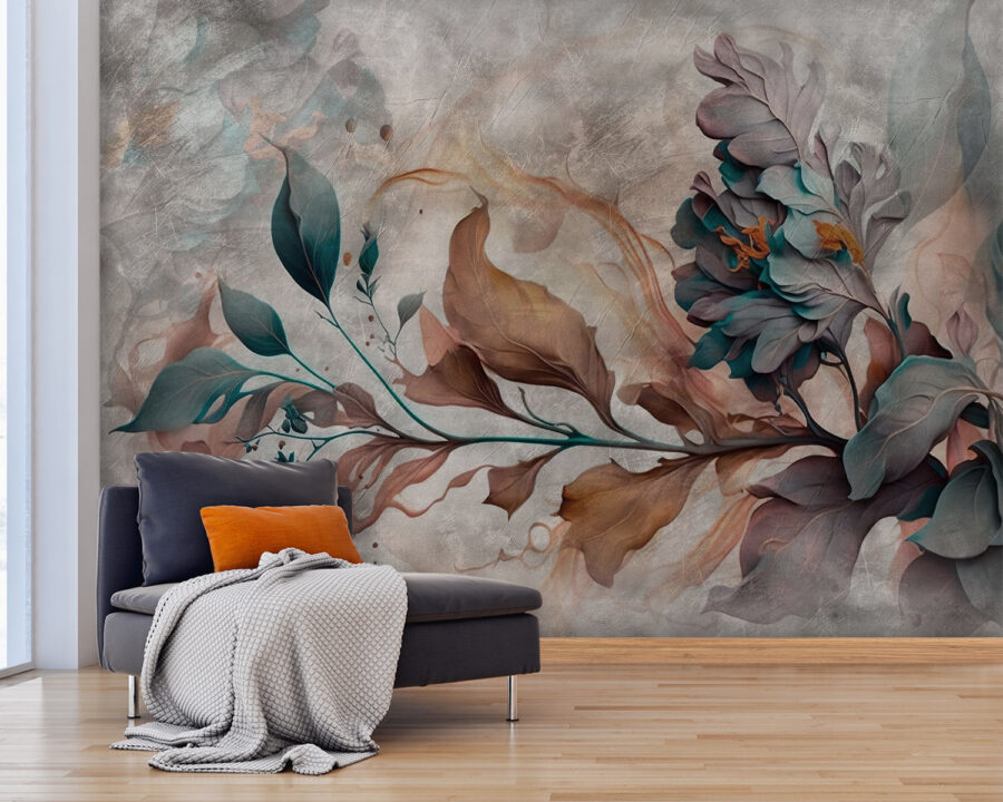 Schilderij van een bloem