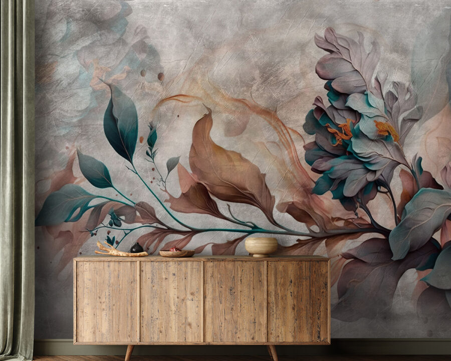 Schilderij van een bloem