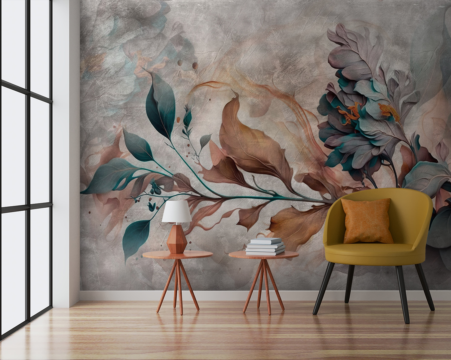 Painting of a flower Painting of a flower