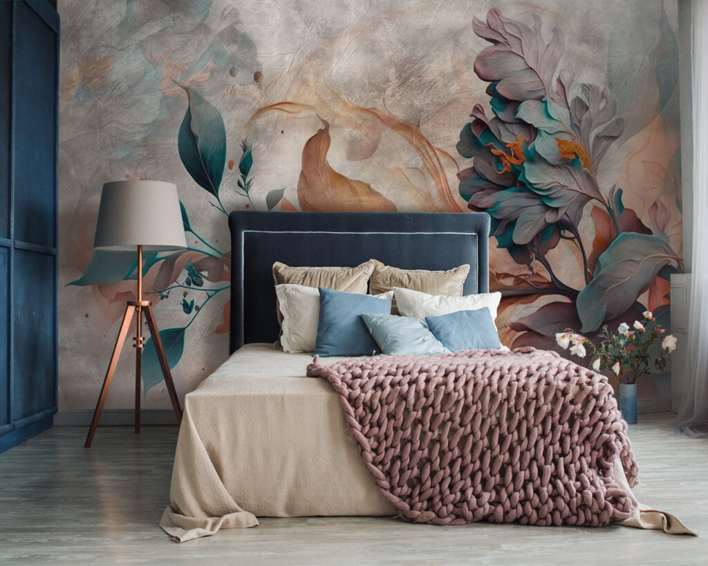 Painting of a flower Painting of a flower