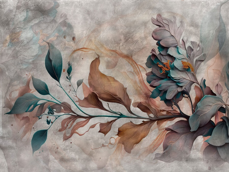 Schilderij van een bloem