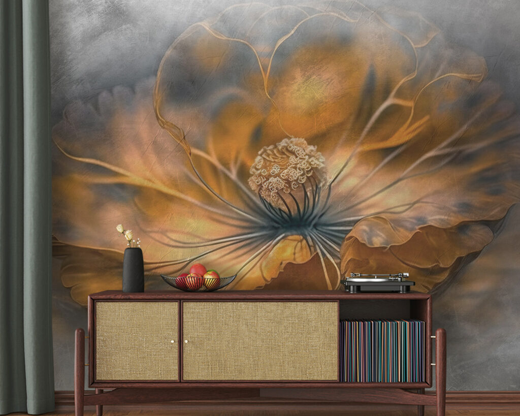 Delicate petals in warm hues Delicate petals in warm hues