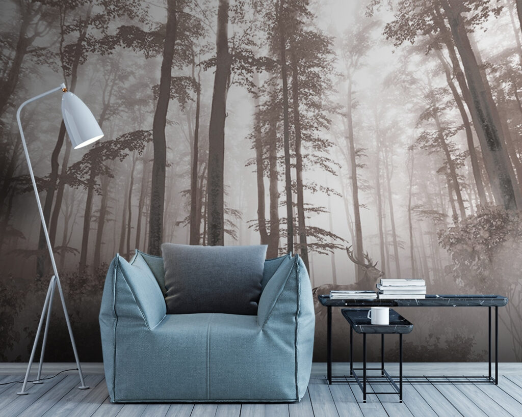 u93893pig7 1024x819 - Groep herten in een bos - tegory