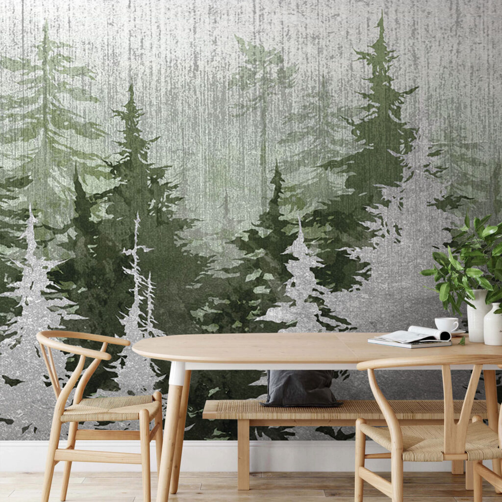 Groep bomen in een bos u93516piq1m 1024x1024 - Groep bomen in een bos - tegory