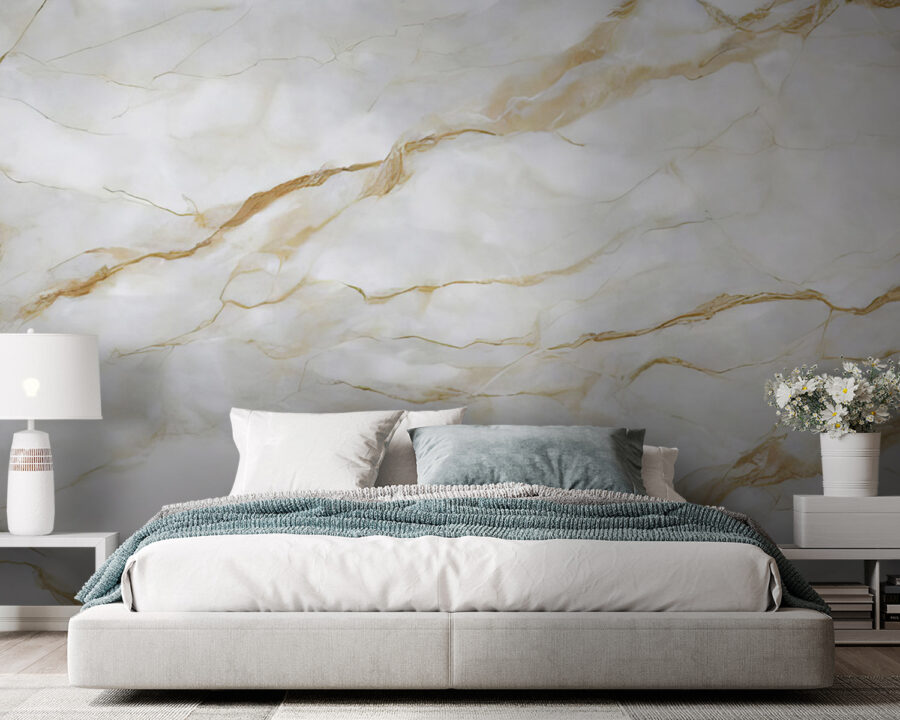 Slank marmer met elegante aderen