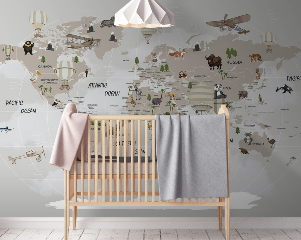 Wereldkaart met dieren u93386pir142 1024x819 - Wereldkaart met dieren - tegory