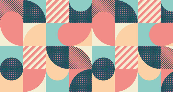 Patroon van geometrische vormen Patroon van geometrische vormen