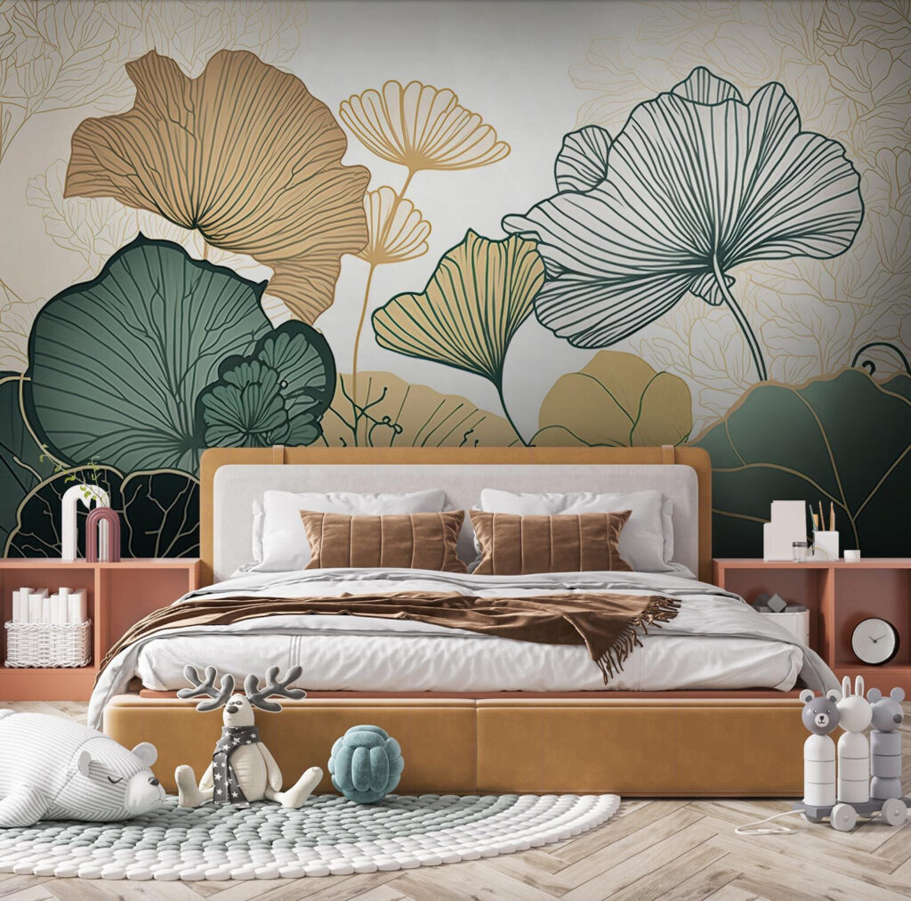 Botanical elegance in soft colors Botanical elegance in soft colors
