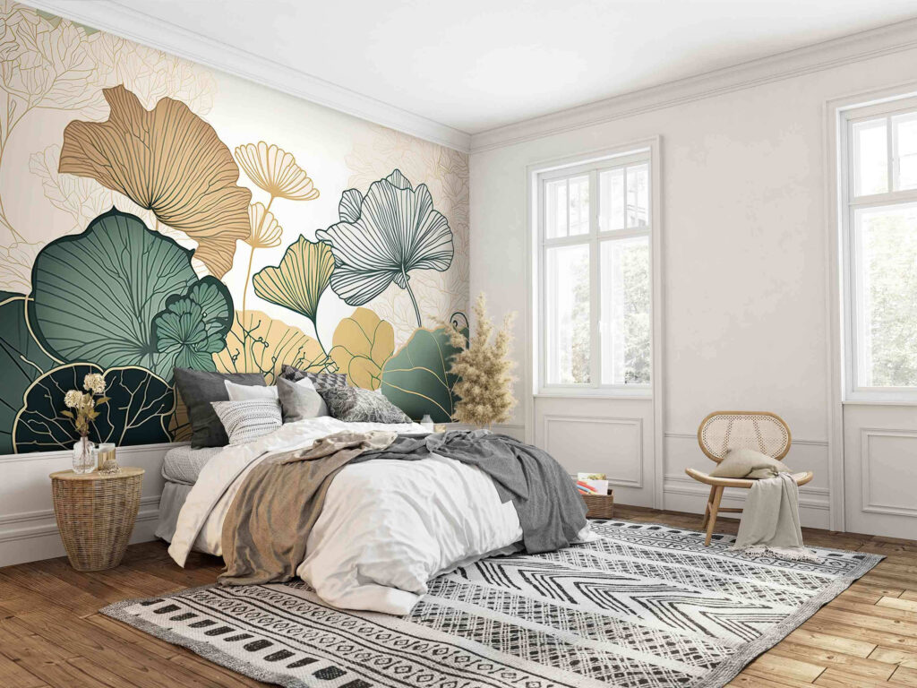Botanical elegance in soft colors Botanical elegance in soft colors