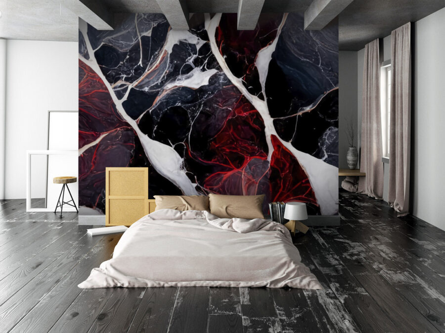 Abstract patroon in rijke kleuren