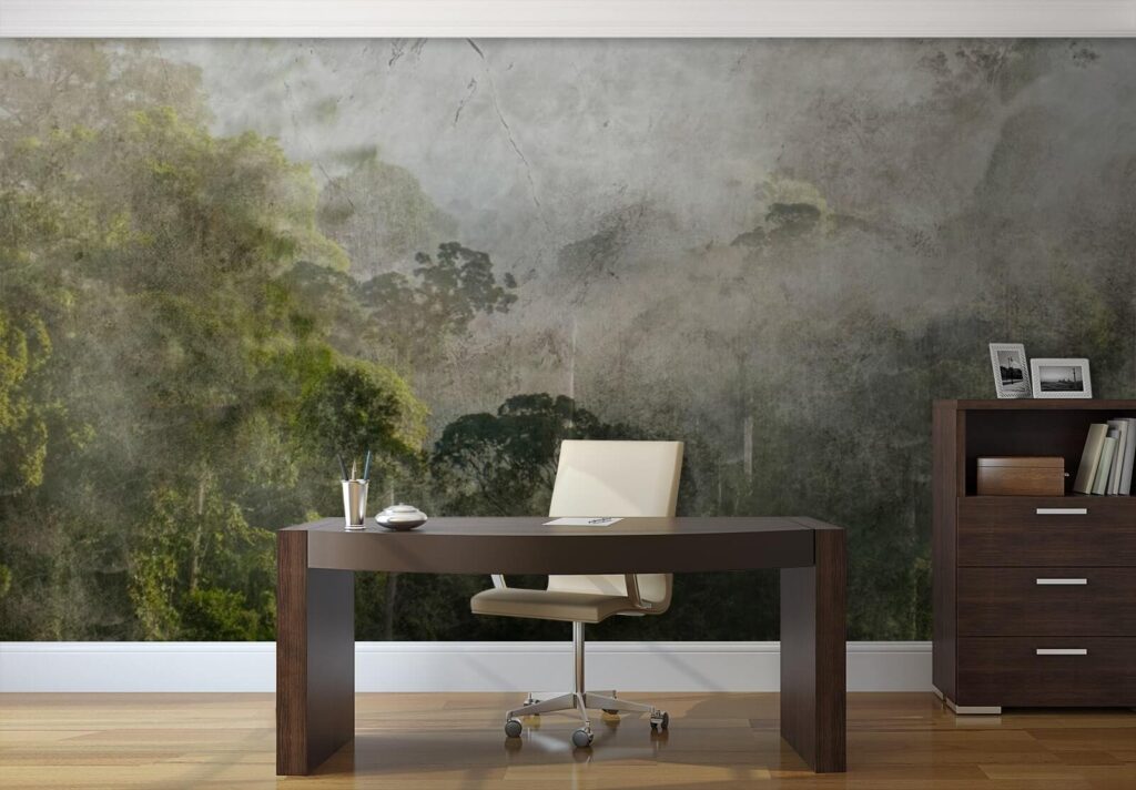 Mistig bos met bomen u72816piw1 1024x712 - Mistig bos met bomen - tegory