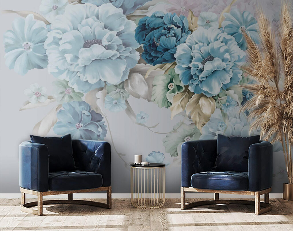 Elegant floral arrangement in soft hues