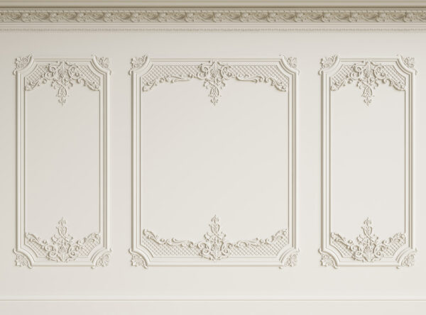 Muur met witte muren Muur met witte muren