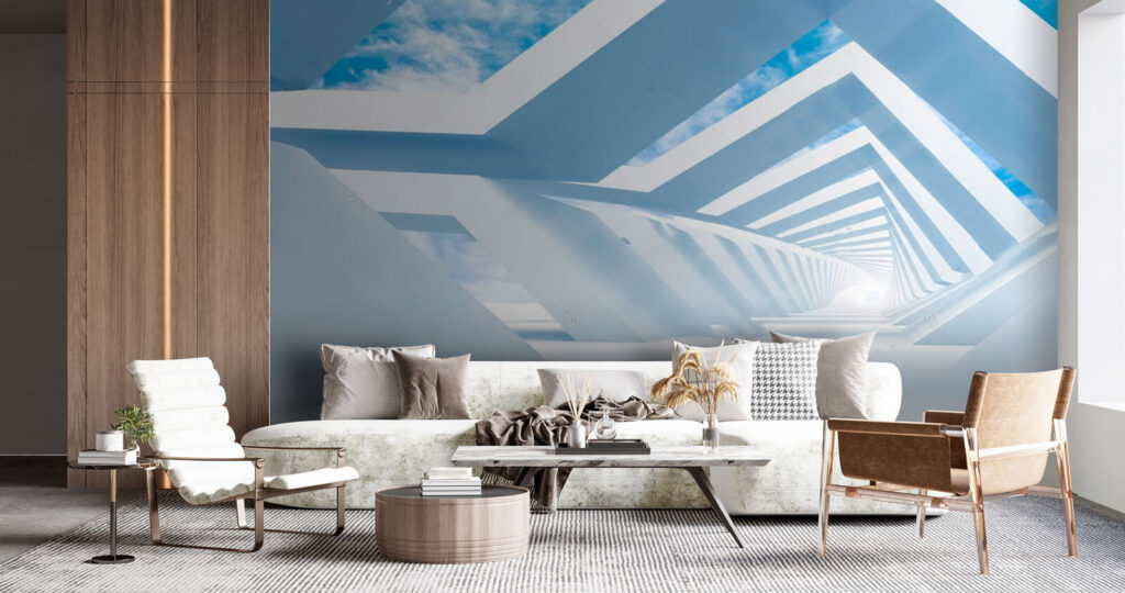 Witte structuur met blauwe lucht en wolken u72291pig1m 1024x540 - Witte structuur met blauwe lucht en wolken - tegory