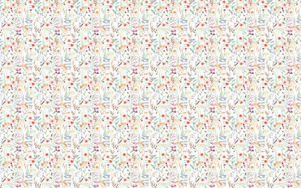Patroon van bloemen en planten Patroon van bloemen en planten