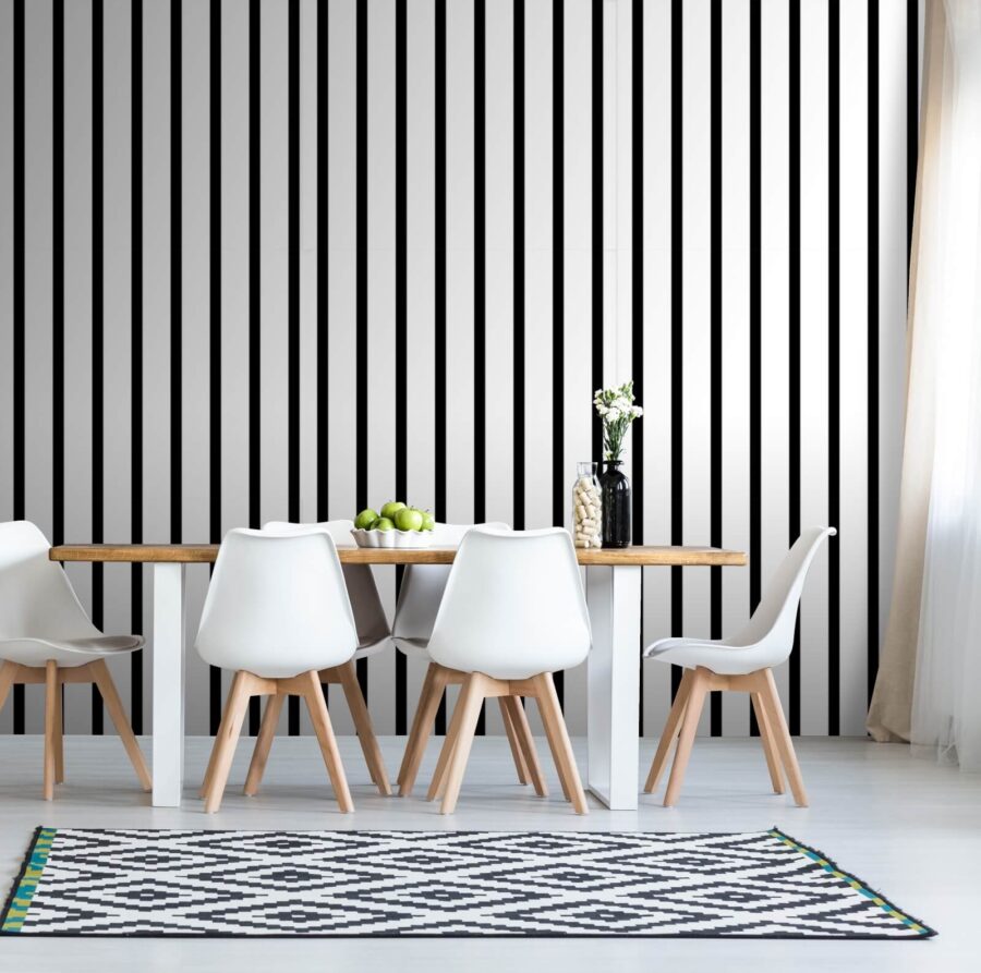 Zwart-witte verticale lijnen Zwart-witte verticale lijnen