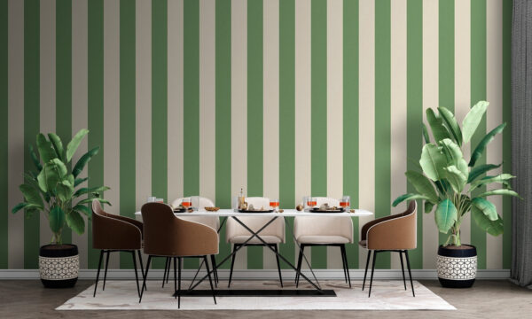 Groen en beige gestreepte achtergrond Groen en beige gestreepte achtergrond