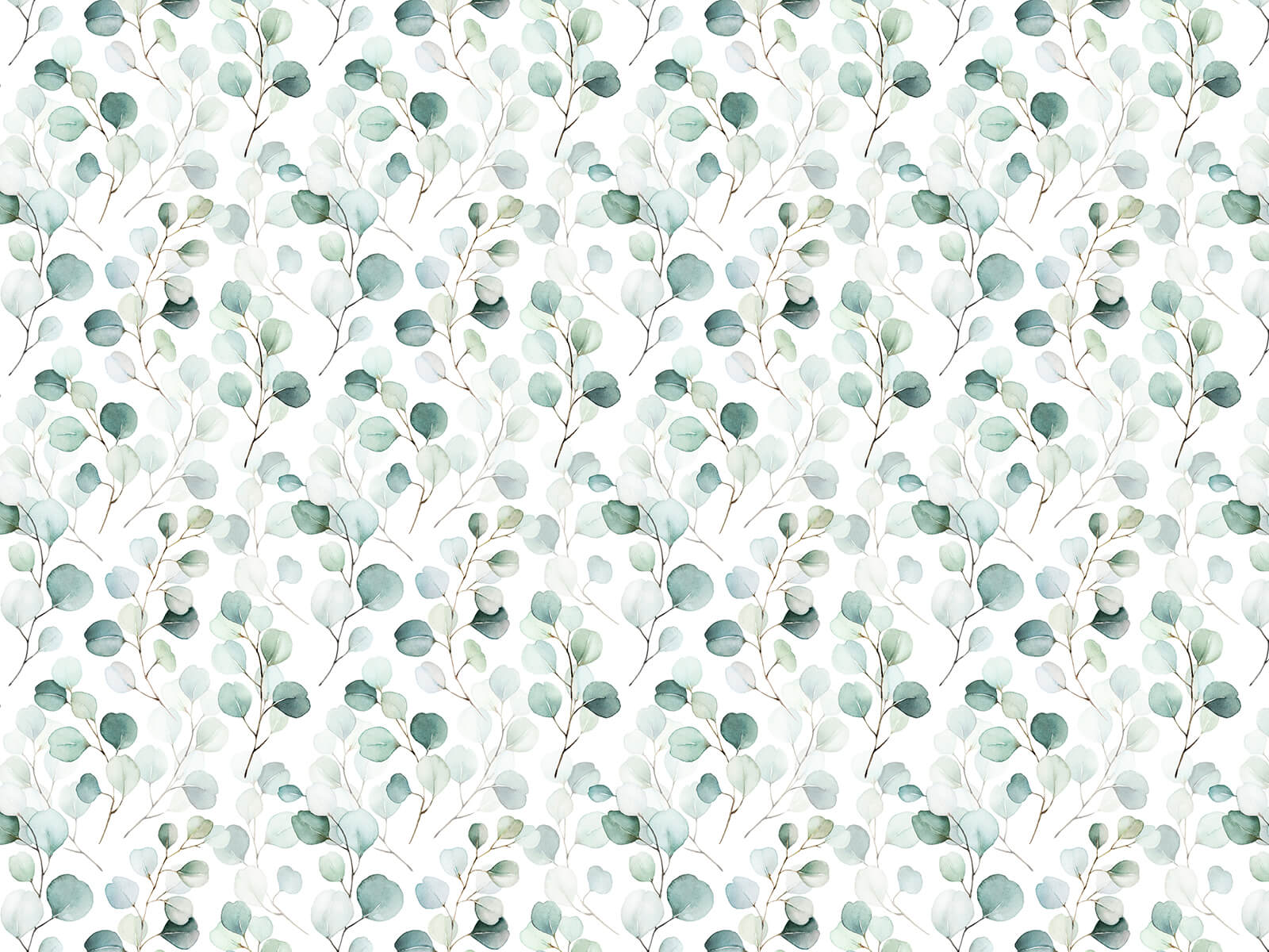 Pattern of green leaves Pattern of green leaves